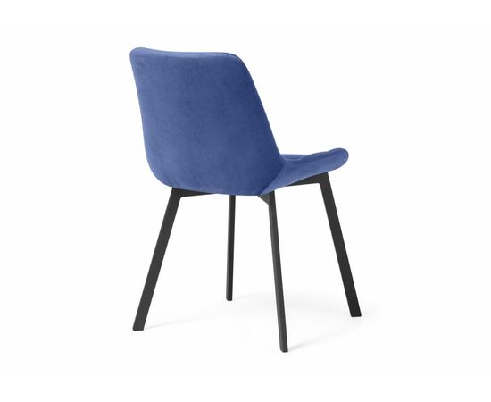 Стул Стронг 4 шт синий / чёрный, изображение 6 | Интернет магазин мебели и декора LifeDekor