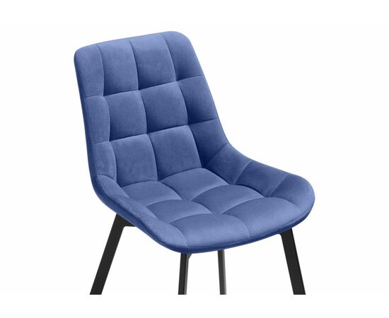 Стул Стронг 4 шт синий / чёрный, изображение 7 | Интернет магазин мебели и декора LifeDekor