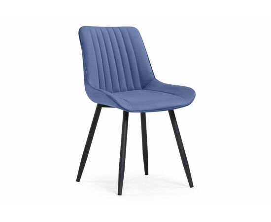 Стул Вейв 4 шт синий / черный, изображение 3 | Интернет магазин мебели и декора LifeDekor