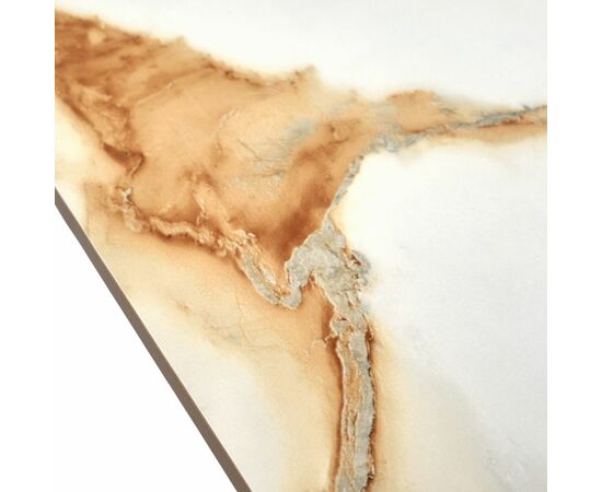 Стол Festa 140x85x77см, керамогранит Calacatte gold, изображение 8 | Интернет магазин мебели и декора LifeDekor