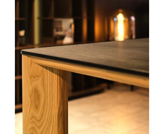 Стол обеденный Pluto (200) массив бук + пластик, изображение 3 | Интернет магазин мебели и декора LifeDekor