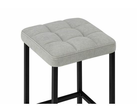 Барный стул Лофт мадера 20 / черный матовый, изображение 4 | Интернет магазин мебели и декора LifeDekor