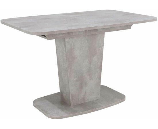 Стол деревянный раскладной Рондо-2 цемент светлый | Интернет магазин мебели и декора LifeDekor