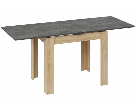 Стол деревянный Промо Тип 3 дуб крафт золотой / ателье темное, изображение 3 | Интернет магазин мебели и декора LifeDekor