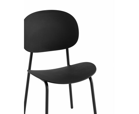 Стул Edie пластик черный NP, изображение 39 | Интернет магазин мебели и декора LifeDekor
