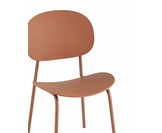 Стул Edie пластик коричневый NP, изображение 39 | Интернет магазин мебели и декора LifeDekor