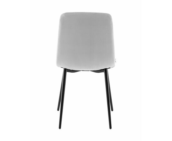 Стул Одди NEW велюр светло-серый, изображение 4 | Интернет магазин мебели и декора LifeDekor