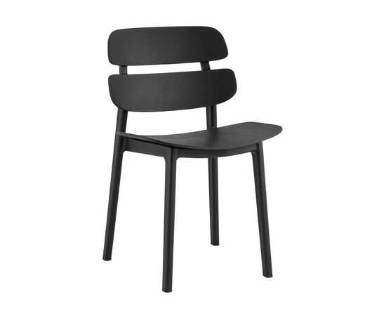 Стул Tony пластик черный NP | Интернет магазин мебели и декора LifeDekor