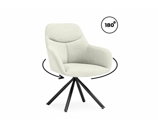 Стул на металлокаркасе Бартон 2 ткань мадера 2 / черный матовый | Интернет магазин мебели и декора LifeDekor