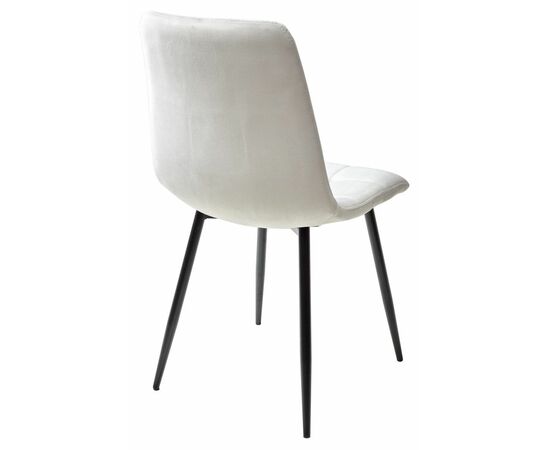 Стул BARI UF910-02 LIGHT GREY, велюр / черный каркас М-City, изображение 5 | Интернет магазин мебели и декора LifeDekor