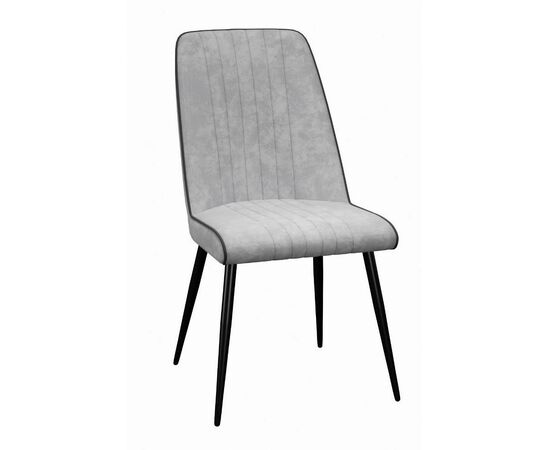 Стул DikLine 325 B22 GREY, ножки черные | Интернет магазин мебели и декора LifeDekor