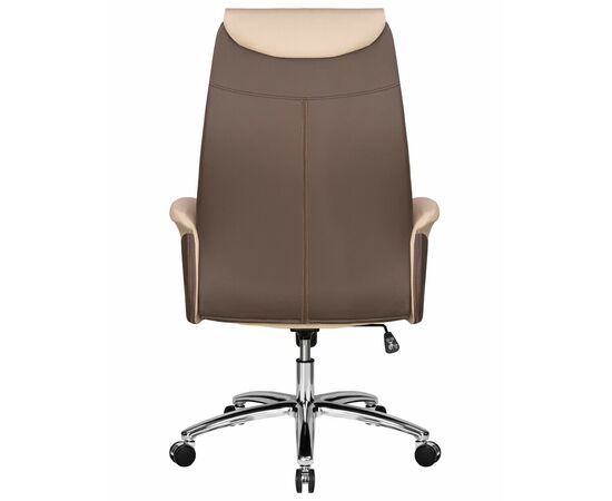 Офисное кресло для руководителей DOBRIN LEONARD, коричнево-бежевый, Вариант: коричнево-бежевый, изображение 5 | Интернет магазин мебели и декора LifeDekor