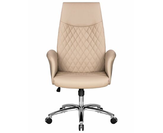 Офисное кресло для руководителей DOBRIN LEONARD, коричнево-бежевый, Вариант: коричнево-бежевый, изображение 6 | Интернет магазин мебели и декора LifeDekor