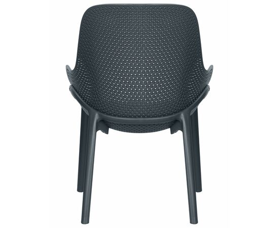 Кресло DOBRIN LONZO, антрацит (GR-12) с УФ-защитой, Вариант: антрацит (GR-12) с УФ-защитой, изображение 5 | Интернет магазин мебели и декора LifeDekor