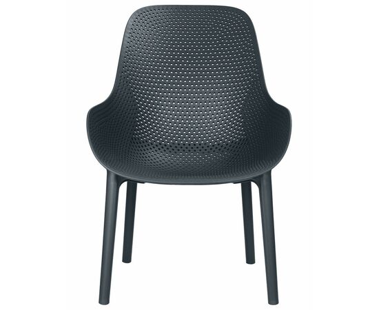 Кресло DOBRIN LONZO, антрацит (GR-12) с УФ-защитой, Вариант: антрацит (GR-12) с УФ-защитой, изображение 6 | Интернет магазин мебели и декора LifeDekor