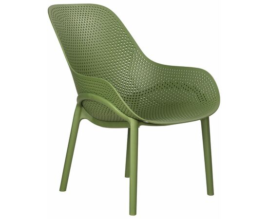 Кресло DOBRIN LONZO, зеленый хаки (G-17) c УФ-защитой, Вариант: зеленый хаки (G-17) c УФ-защитой, изображение 2 | Интернет магазин мебели и декора LifeDekor