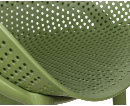 Кресло DOBRIN LONZO, зеленый хаки (G-17) c УФ-защитой, Вариант: зеленый хаки (G-17) c УФ-защитой, изображение 8 | Интернет магазин мебели и декора LifeDekor