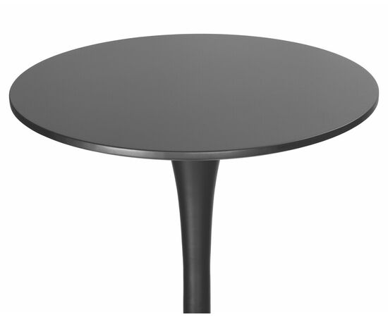 Стол барный MIA BAR, черная столешница, черное основание, Вариант: черная столешница, черное основание, изображение 3 | Интернет магазин мебели и декора LifeDekor