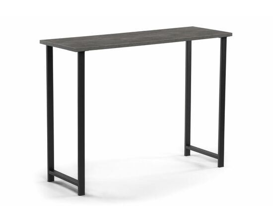 Барный стол Дилан Лофт 120х40х90 бетон темный | Интернет магазин мебели и декора LifeDekor