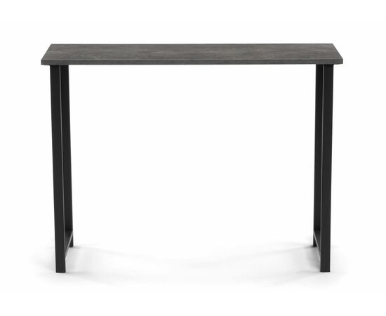 Барный стол Дилан Лофт 120х40х90 бетон темный, изображение 2 | Интернет магазин мебели и декора LifeDekor