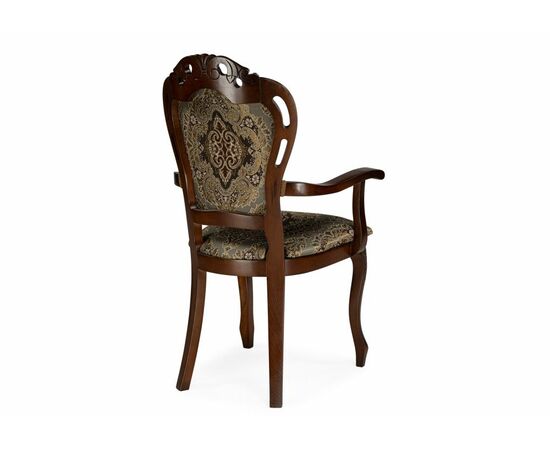 Стул деревянный Bronte муса чёрная вишня / патина, изображение 4 | Интернет магазин мебели и декора LifeDekor