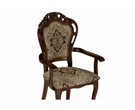 Стул деревянный Bronte муса чёрная вишня / патина, изображение 5 | Интернет магазин мебели и декора LifeDekor