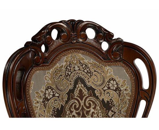 Стул деревянный Bronte муса чёрная вишня / патина, изображение 9 | Интернет магазин мебели и декора LifeDekor