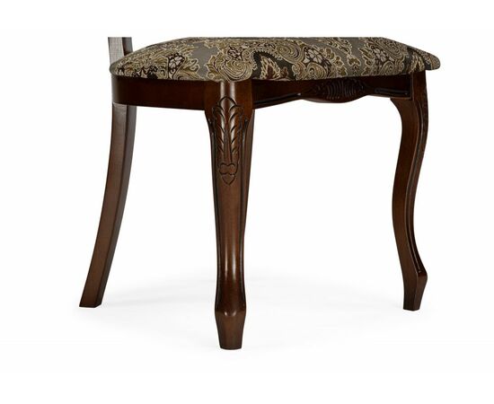 Стул деревянный Bronte муса чёрная вишня / патина, изображение 11 | Интернет магазин мебели и декора LifeDekor