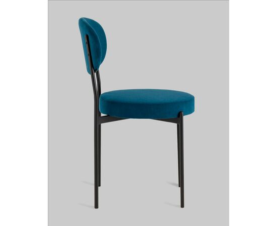 Стул Бриф DD велюр синий 4 шт., изображение 4 | Интернет магазин мебели и декора LifeDekor