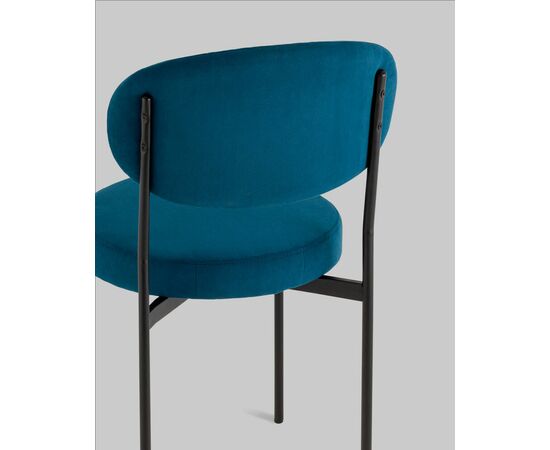 Стул Бриф DD велюр синий 4 шт., изображение 7 | Интернет магазин мебели и декора LifeDekor