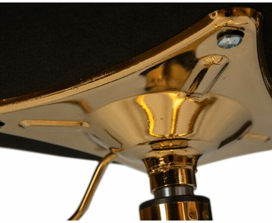 Офисное кресло для персонала DOBRIN MONTY GOLD, чёрный велюр (MJ9-101), Вариант: черный велюр (MJ9-101), изображение 8 | Интернет магазин мебели и декора LifeDekor