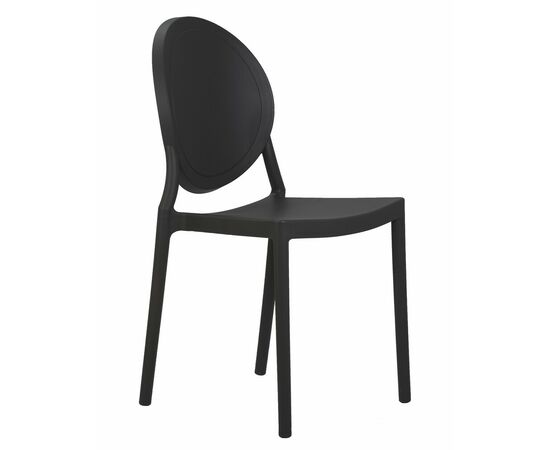 Стул обеденный DOBRIN ALBERT, чёрный, Вариант: чёрный, изображение 2 | Интернет магазин мебели и декора LifeDekor