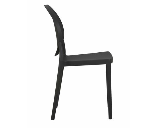 Стул обеденный DOBRIN ALBERT, чёрный, Вариант: чёрный, изображение 3 | Интернет магазин мебели и декора LifeDekor