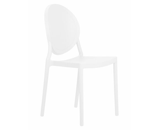 Стул обеденный DOBRIN ALBERT, белый, Вариант: белый, изображение 2 | Интернет магазин мебели и декора LifeDekor
