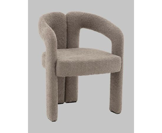 Стул Болинджер букле светло-коричневый, изображение 2 | Интернет магазин мебели и декора LifeDekor