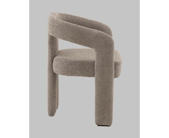 Стул Болинджер букле светло-коричневый, изображение 5 | Интернет магазин мебели и декора LifeDekor