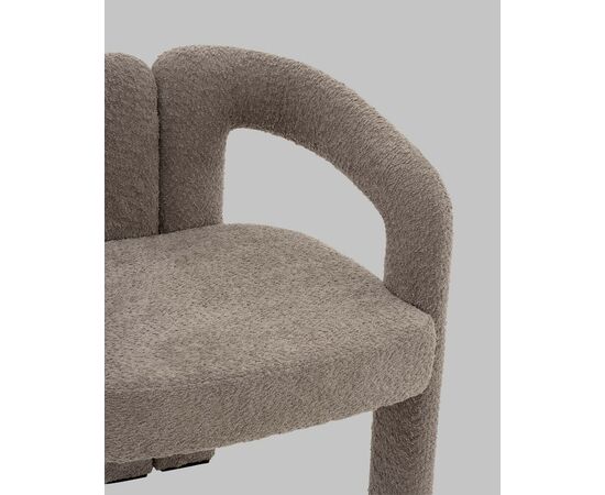 Стул Болинджер букле светло-коричневый, изображение 9 | Интернет магазин мебели и декора LifeDekor