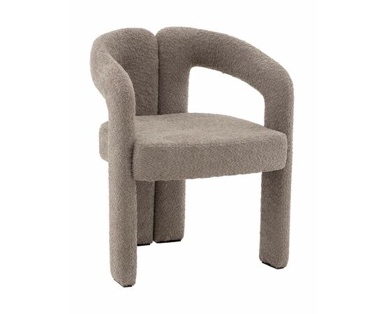 Стул Болинджер букле светло-коричневый | Интернет магазин мебели и декора LifeDekor