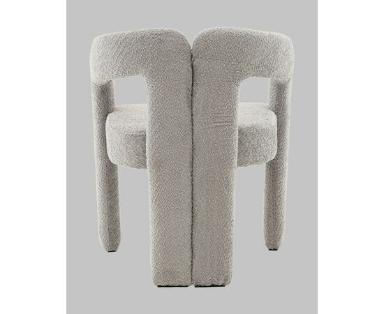 Стул Болинджер букле светло-серый, изображение 6 | Интернет магазин мебели и декора LifeDekor
