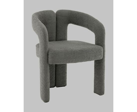Стул Болинджер букле темно-серый, изображение 2 | Интернет магазин мебели и декора LifeDekor