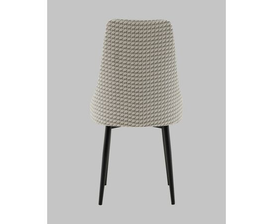 Стул Касаденика велюр серый, спинка гобелен лошадки, изображение 6 | Интернет магазин мебели и декора LifeDekor