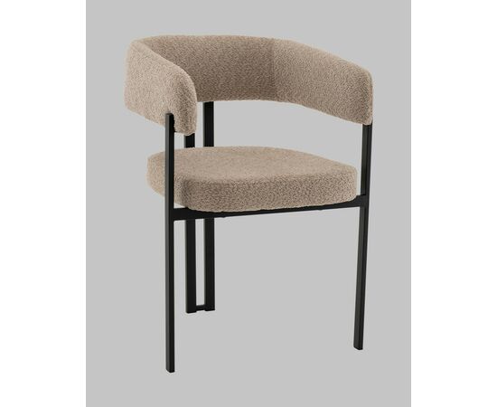 Стул Серенидат букле бежевый, изображение 2 | Интернет магазин мебели и декора LifeDekor