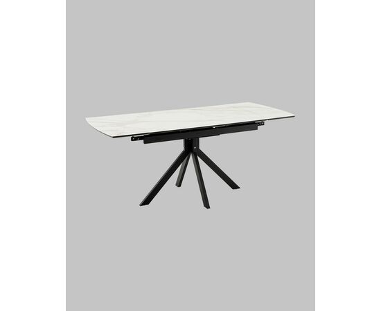 Стол Галац 120*80 см столешница стекло белое, изображение 5 | Интернет магазин мебели и декора LifeDekor