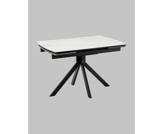 Стол Галац 120*80 см столешница стекло белое, изображение 2 | Интернет магазин мебели и декора LifeDekor