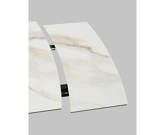 Стол Галац 120*80 см столешница стекло белое, изображение 8 | Интернет магазин мебели и декора LifeDekor