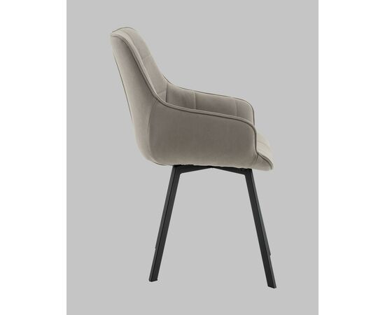 Стул Амальри велюр бежевый, изображение 4 | Интернет магазин мебели и декора LifeDekor