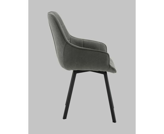 Стул Амальри велюр светло-серый, изображение 4 | Интернет магазин мебели и декора LifeDekor