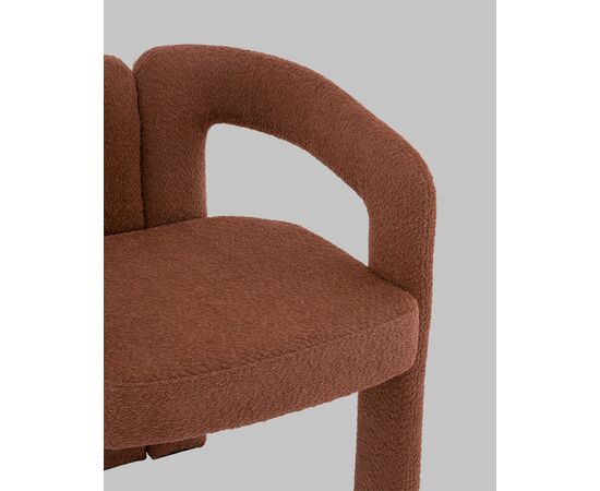 Стул Болинджер букле терракотовый, изображение 9 | Интернет магазин мебели и декора LifeDekor