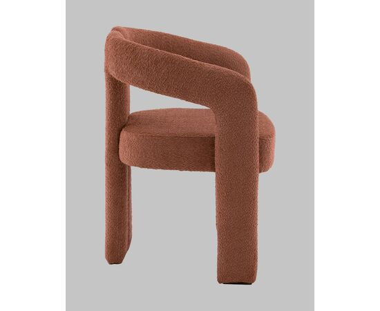 Стул Болинджер букле терракотовый, изображение 5 | Интернет магазин мебели и декора LifeDekor