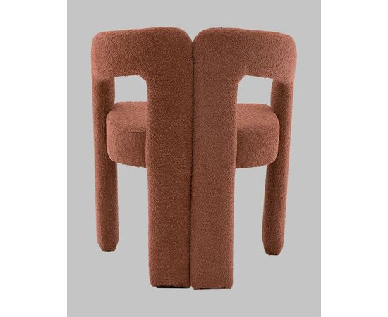 Стул Болинджер букле терракотовый, изображение 6 | Интернет магазин мебели и декора LifeDekor